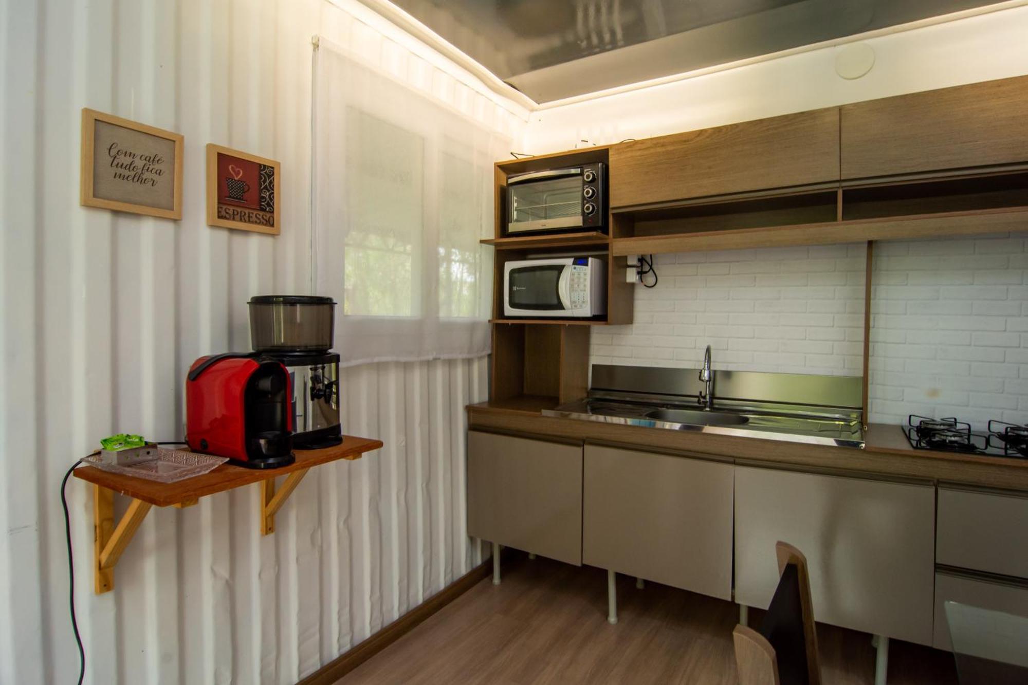 فيلا Casa Container Magica No Campeche Sul92 Florianópolis المظهر الخارجي الصورة